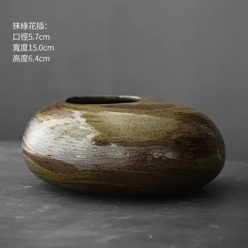 Vase - Decorative Terracotta Black