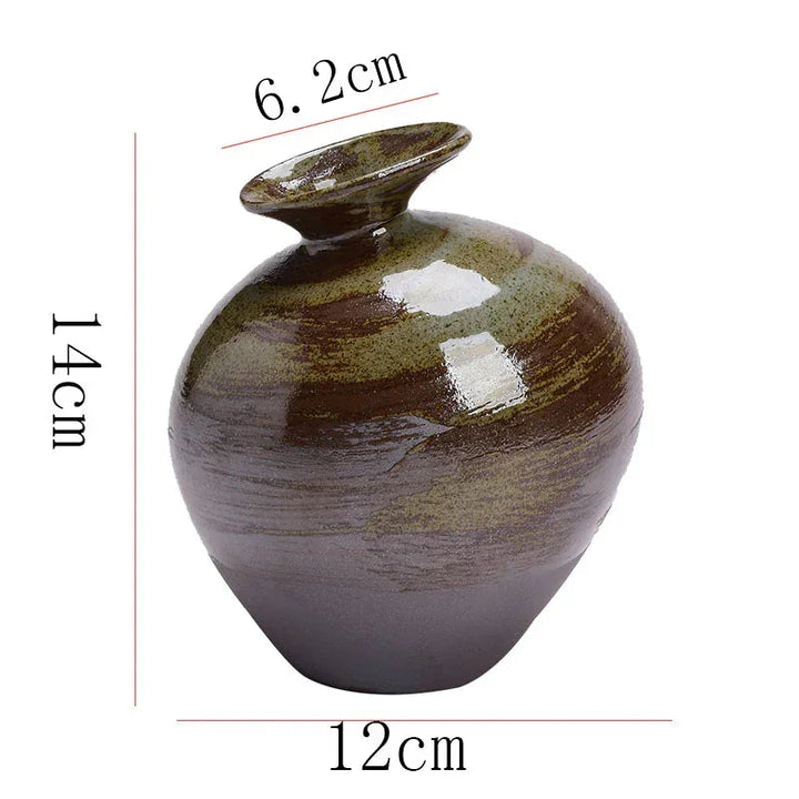 Vase - Decorative Terracotta Black