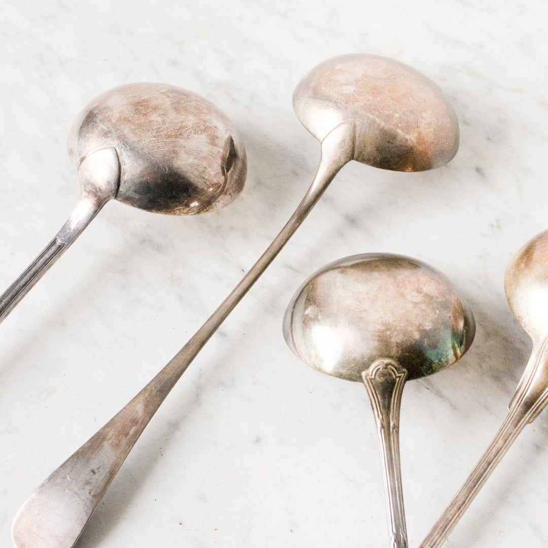 Vintage French Silver  Ladle