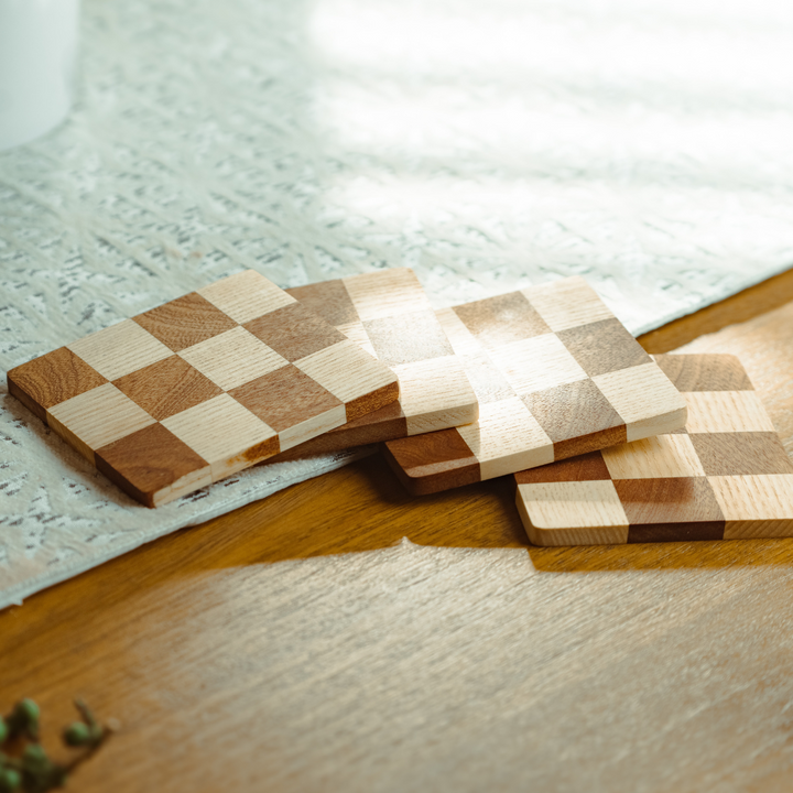 Handcrafted Coasters — Wood, Slate, Epoxy &amp; Marble &amp; Wood