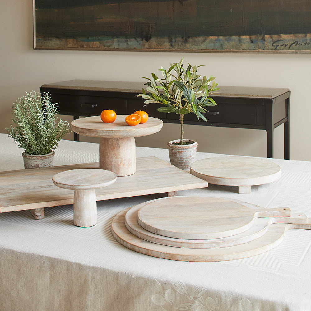 Charlotte Wood Oblong Serving Board