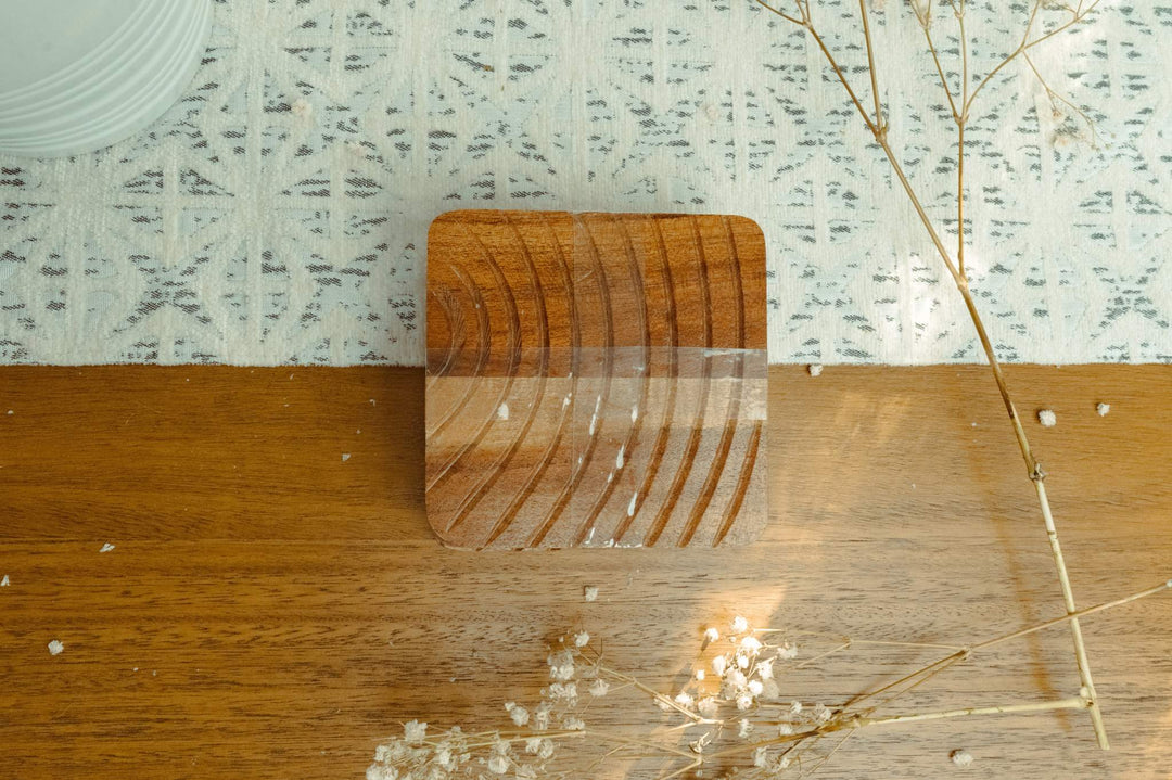 Handcrafted Coasters — Wood, Slate, Epoxy &amp; Marble &amp; Wood